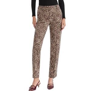 New with tags Loft Riviera Slim Leopard Print Pants 6P